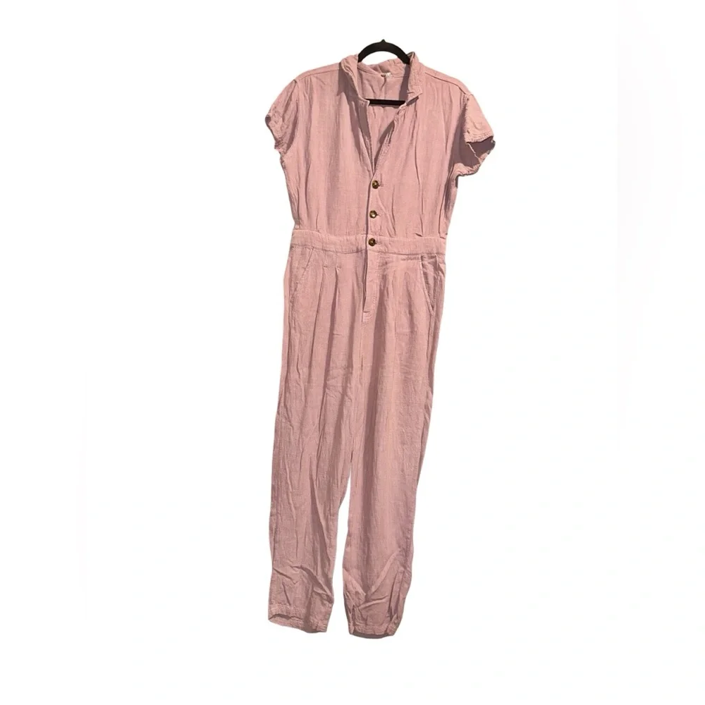 FREE PEOPLE Margot Coverall Jumpsuit - EUC